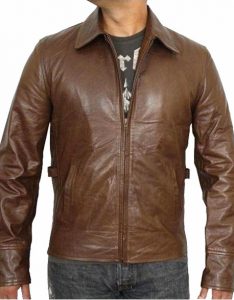 Star Sky leather Jacket