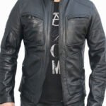 kirk star trek leather jacket