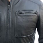 kirk star trek leather jacket