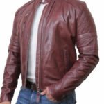 mens leather jacket