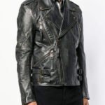 vintage style biker jacket