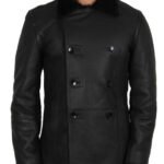 men shearling sheepskin jacket