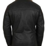 men shearling sheepskin jacket