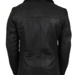 men shearling sheepskin jacket