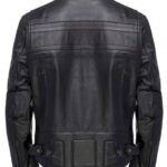 Fleming Rocky Black Leather Jacket