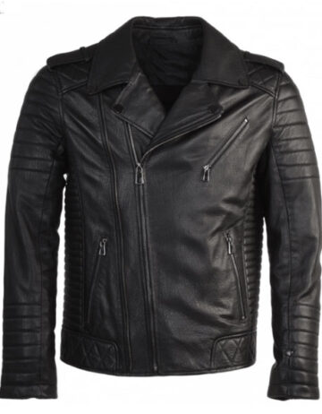 Joanna Fashion Vintage Leather Jacket