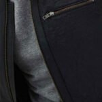 STEVEN MATT BLACK LEATHER JACKET