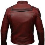 Guardians Distressed Red Maroon jacket