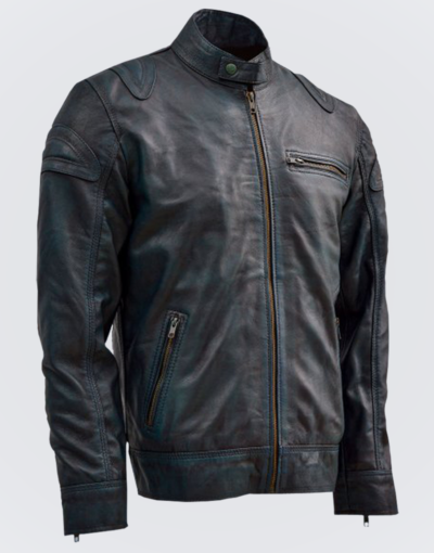 Blue-Leather-Jacket-with-Reddish-Shade