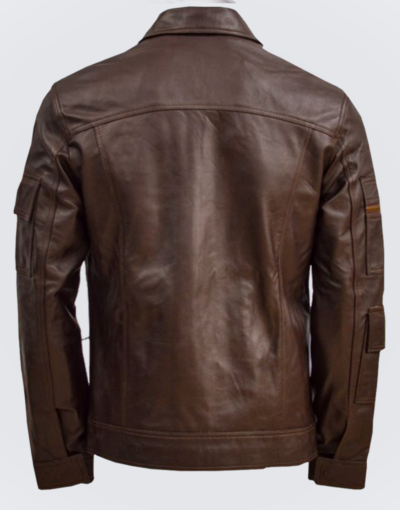 Men’s Brown Sheep Leather Jacket