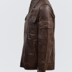 Men’s Brown Sheep Leather Jacket