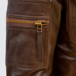 Men’s Brown Sheep Leather Jacket