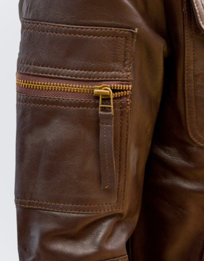 Men’s Brown Sheep Leather Jacket