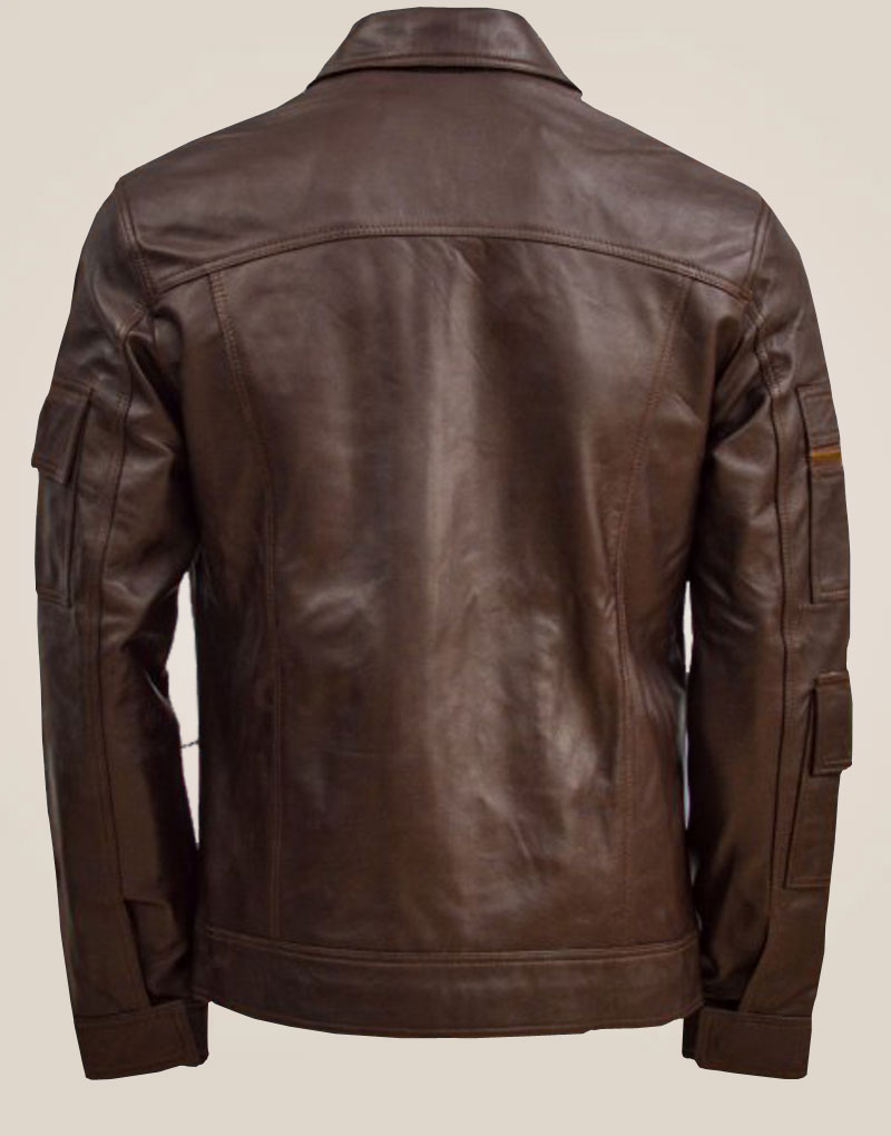 Men's Brown Sheep Leather Jacket