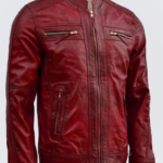 Mens-Vintage-Maroon-Leather-Jacket