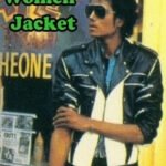 Michael Jackson Black & White WOMEN’S Pepsi Leather Jacket