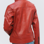 Women’s Lovely Antique Style Maroon Leather Jacket