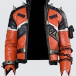 Slasher-76-Black-and-Orange-Biker-Coat