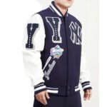 Men's New York Yankees Mash Up Jacket - Image 3
