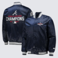 Yankees American Atlanta Braves Jacket - Image 1
