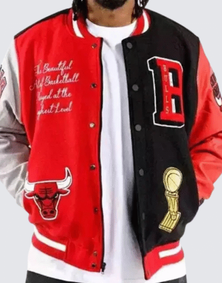 Men’s Chicago Bulls Real Fashion Jacket