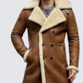 B3 Bomber Shearling Aviator Coat for Men - Image 1