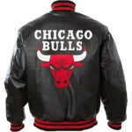Chicago Bulls Letterman Varsity Jacket - Image 2