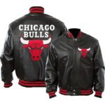 Chicago Bulls Letterman Varsity Jacket - Image 3
