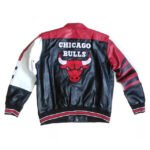 Chicago Bulls NBA Fan Real Leather Jacket - Image 2