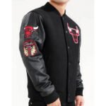 Chicago Bulls NBA Varsity Letterman Jacket - Image 3