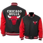 Chicago Bulls Wool Varsity Jacket - Image 3