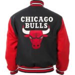 Chicago Bulls Wool Varsity Jacket - Image 2