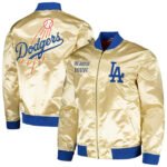 MLB Los Angeles Dodgers Satin Jacket - Image 3