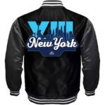 Men's New York Letterman Varsity Jacket - Image 2