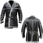 RAF Aviator B3 Black Real Leather Coat - Image 4