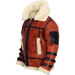 RAF Aviator B3 Bomber Leather Jacket - Image 3