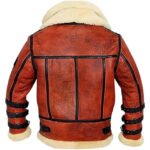 RAF Aviator B3 Bomber Leather Jacket - Image 2