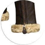 RAF Aviator B3 Shearling Bomber Jacket - Image 4