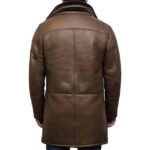 RAF B3 Shearling  Leather Bomber Coat - Image 2