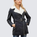 Women’s B3 Real Leather Fur Jacket