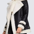 Women’s RAF Aviator B3 Leather Fur jacket
