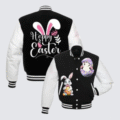Easter Bunny Holiday Varsity Jacket - Image 1
