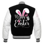 Easter Bunny Holiday Varsity Jacket - Image 2