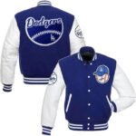 Los Angeles Dodger Letterman Jacket - Image 3