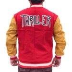 MJ Thriller Men's Letterman Varsity Jacket - Image 2