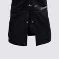 Men’s Full-Length Black Leather Duster Coat – Matrix & Steampunk Inspired Long Trench - Image 4