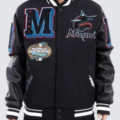 Men's Miami Mash Up Varsity Jacket - Image 1
