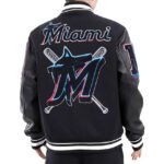 Men's Miami Mash Up Varsity Jacket - Image 2