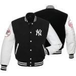 Men’s New York Letterman Yankees Varsity Jacket – Wool & Leather Classic - Image 4