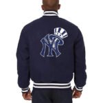 Men's New York Yankees Varsity Wool Jacket - Image 2